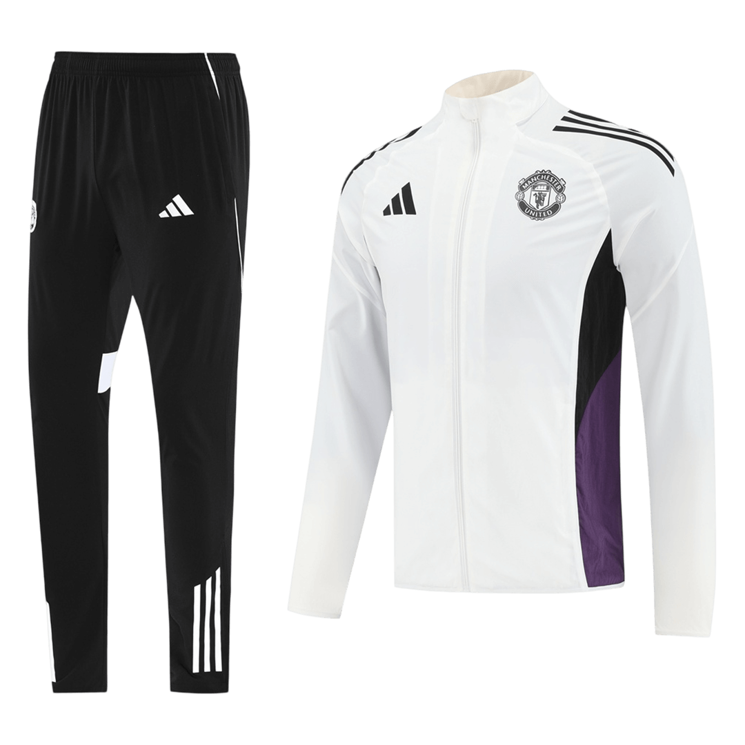 Manchester United Sweatshirt Kit 2025/26 Blanc