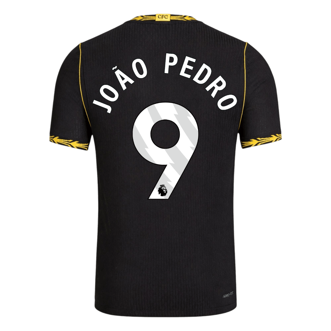 JOÃO PEDRO #9 Chelsea Extérieur Maillot 2026/27 Balck Joueur