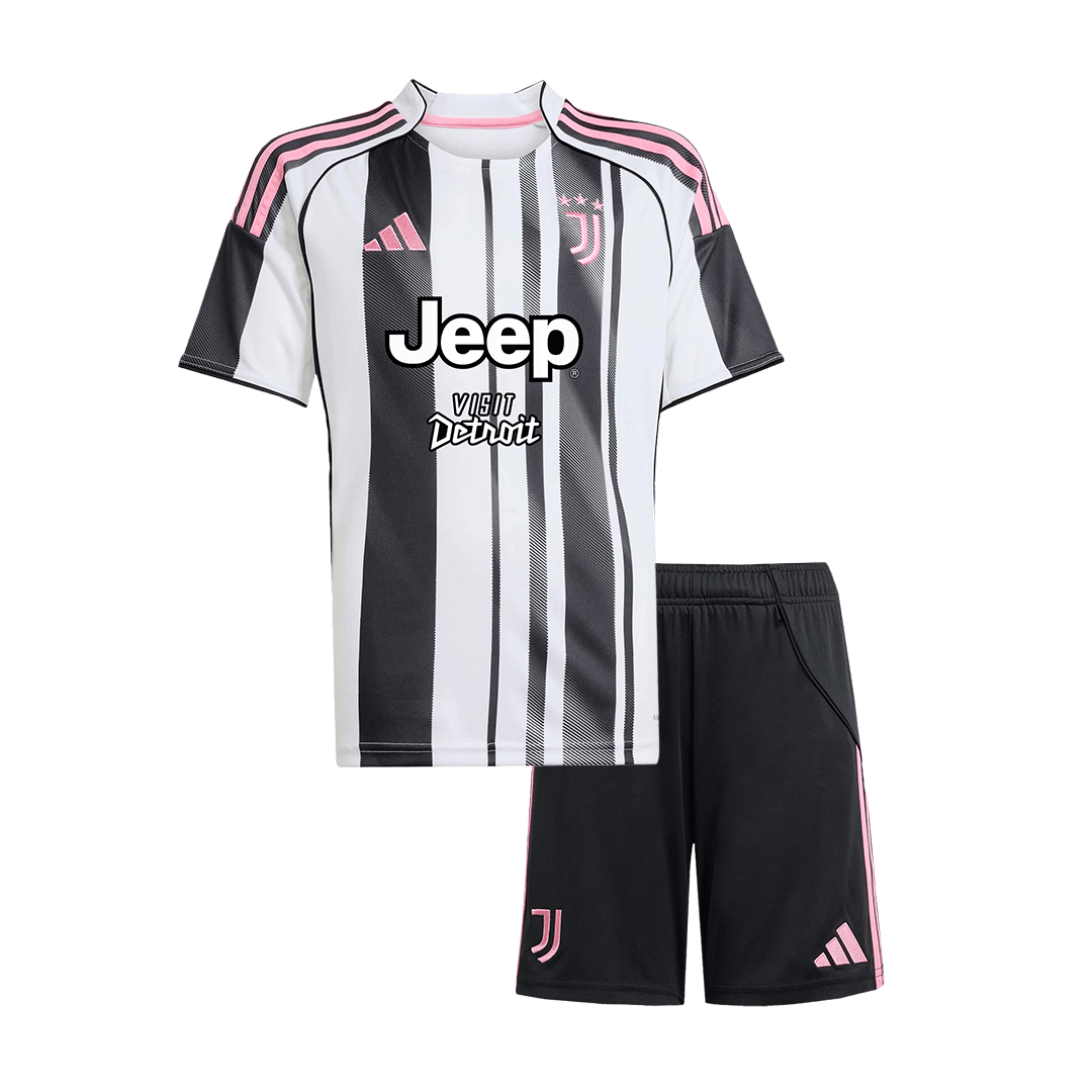 Juventus Domicile Maillot Kit 2025/26 Junior