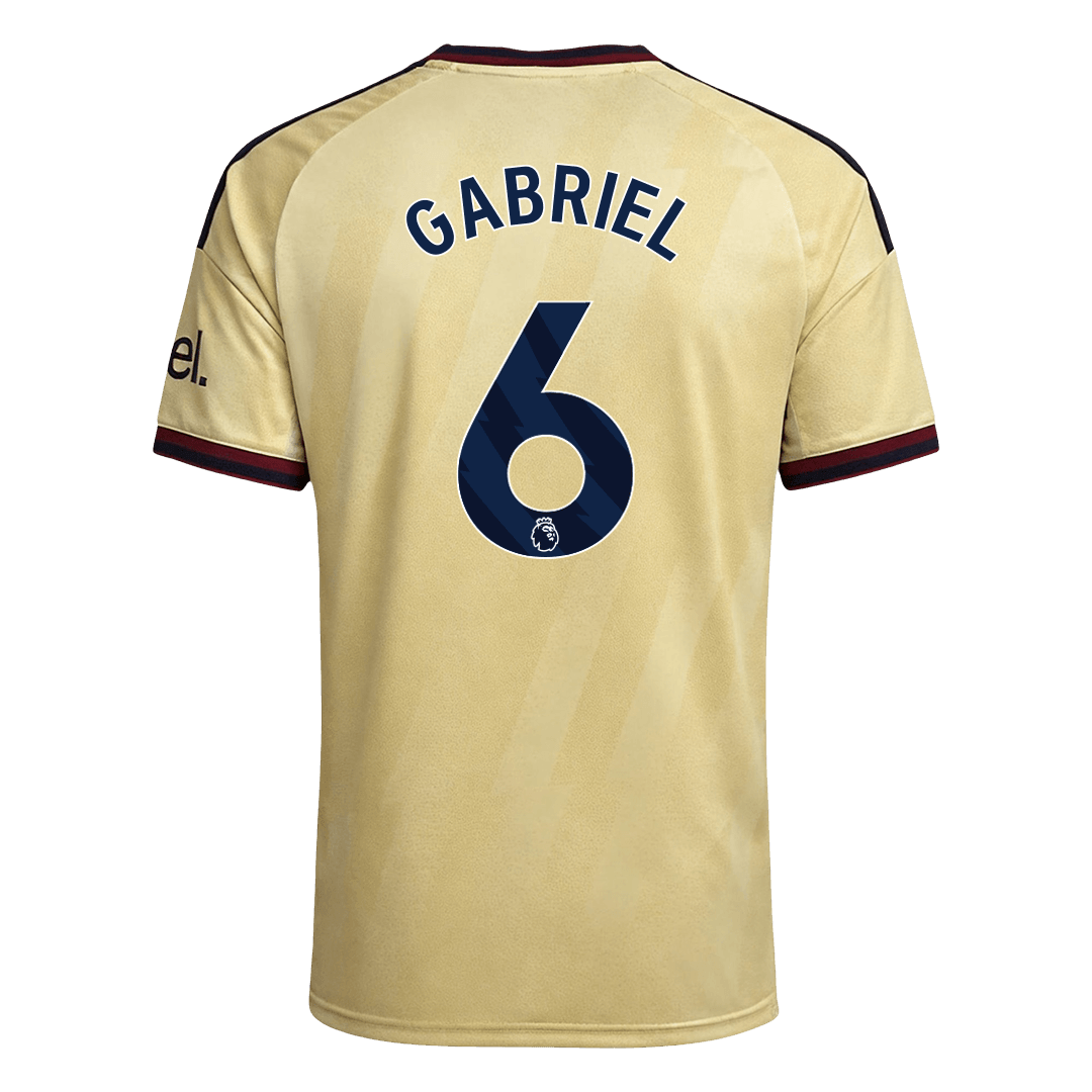GABRIEL #6 Arsenal Third Maillot 2026/27 Jaune