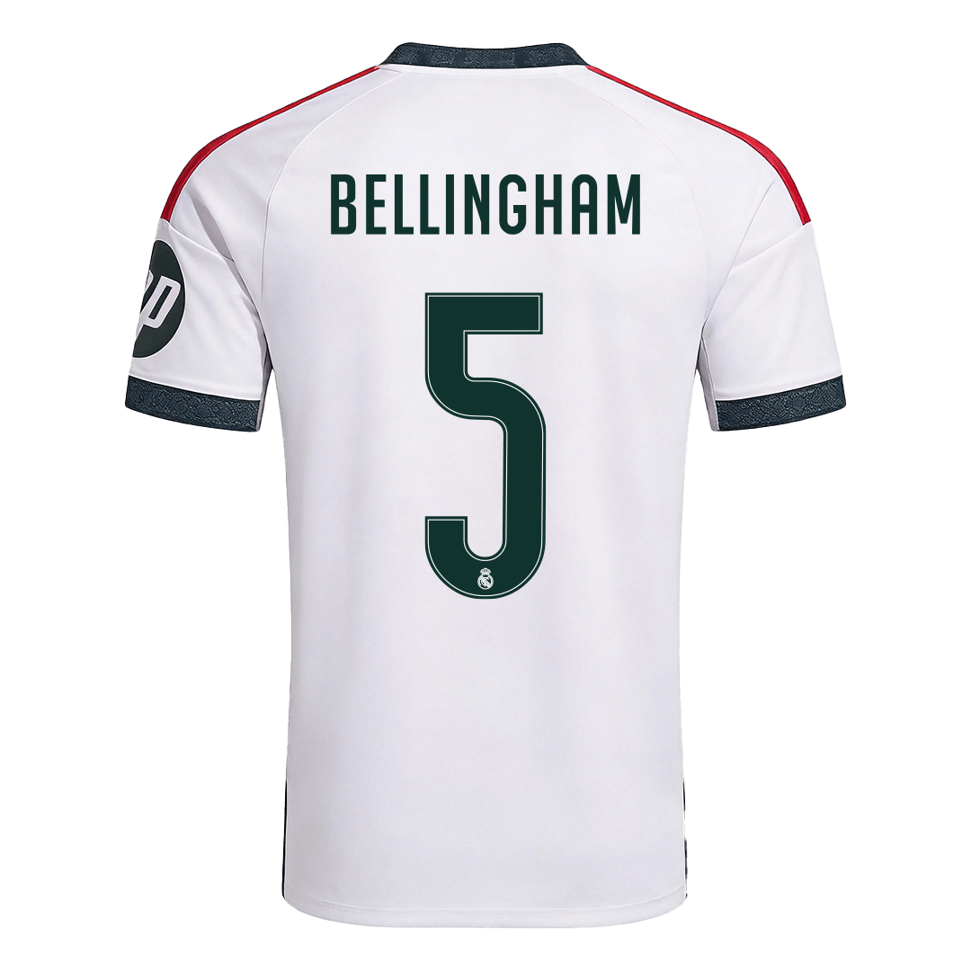 BELLINGHAM #5 Real Madrid Domicile Maillot 2026/27 Blanc - Super