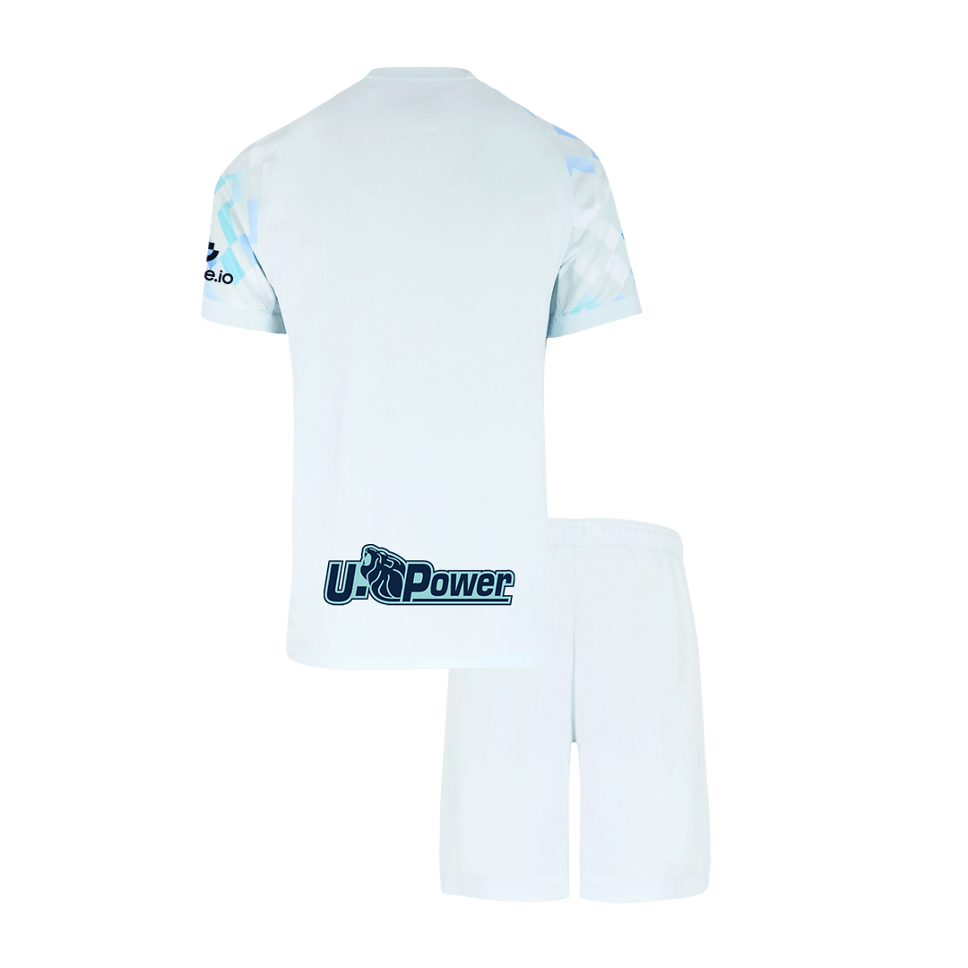 Inter Milan Extérieur Maillot Kit 2025/26 Junior Blanc