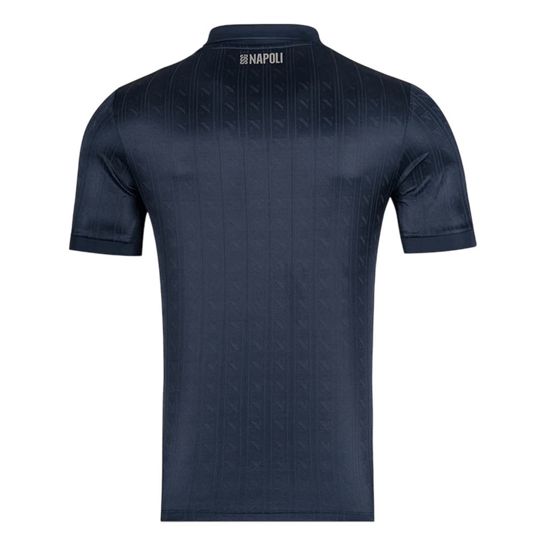 Napels Derde Thuisshirt 2025/26 Zwart Grote Maat