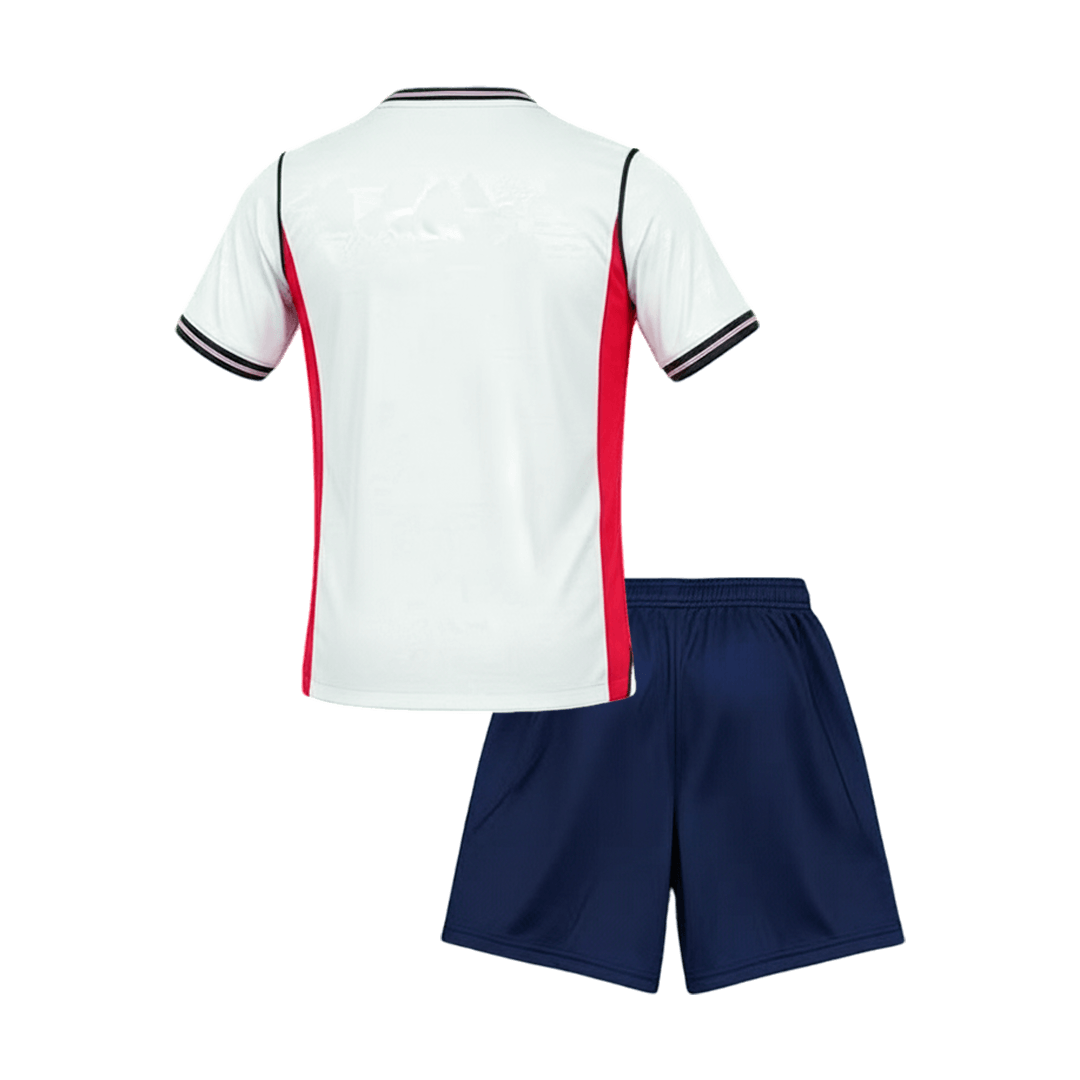 Angleterre Domicile Maillot Kit Coupe du Monde 2026 Junior Blanc
