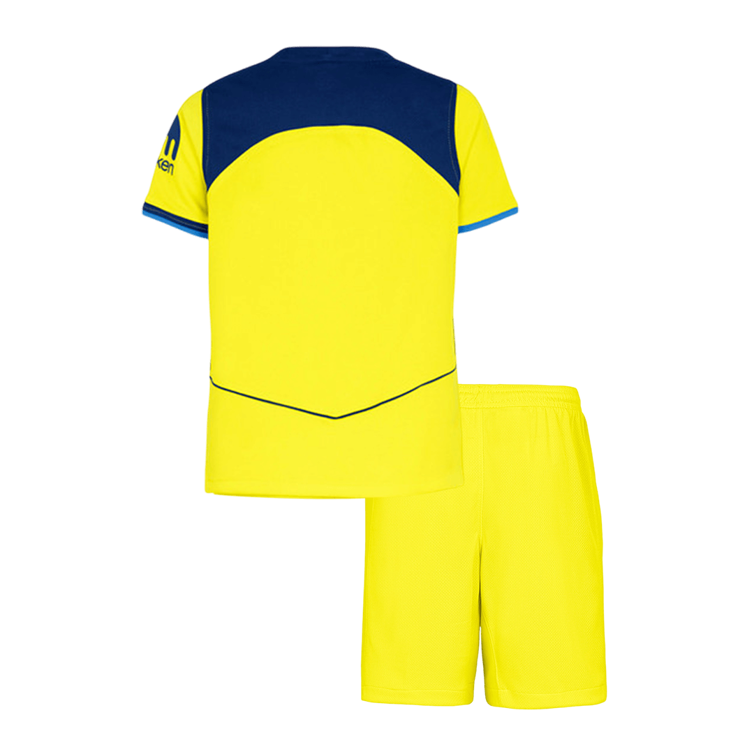 Tottenham Hotspur Thuistenue 2025/26 Junior Geel