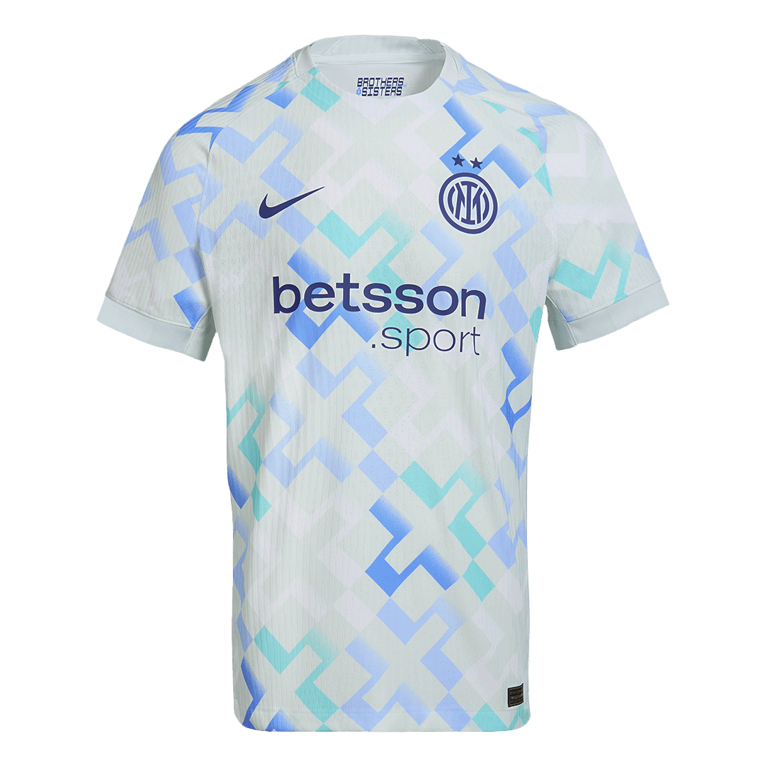 DUMFRIES #2 Inter Milan Extérieur Maillot 2025/26 Bleu Authentique