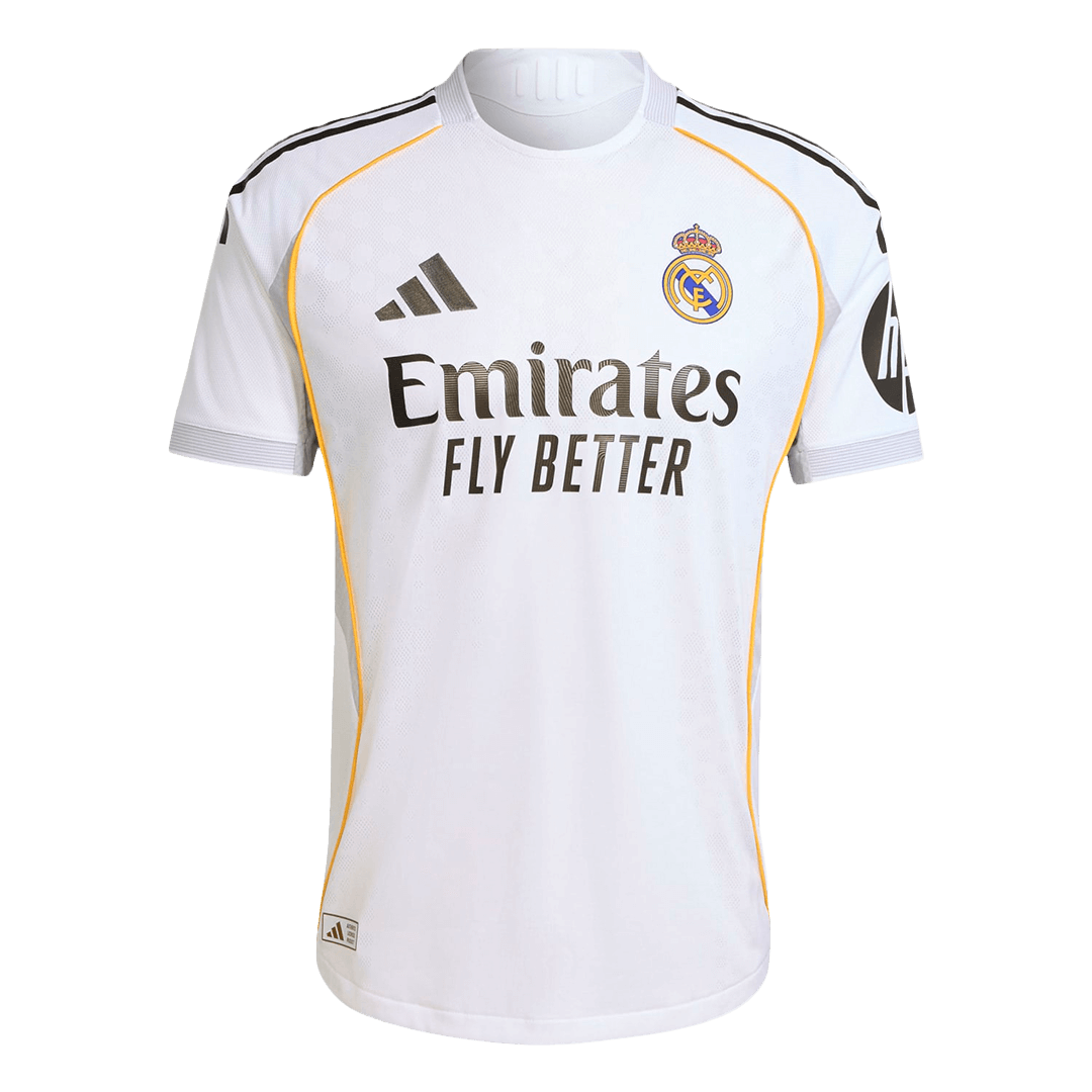 TCHOUAMENI #14 Real Madrid Thuisshirt 2025/26 Wit Authentiek