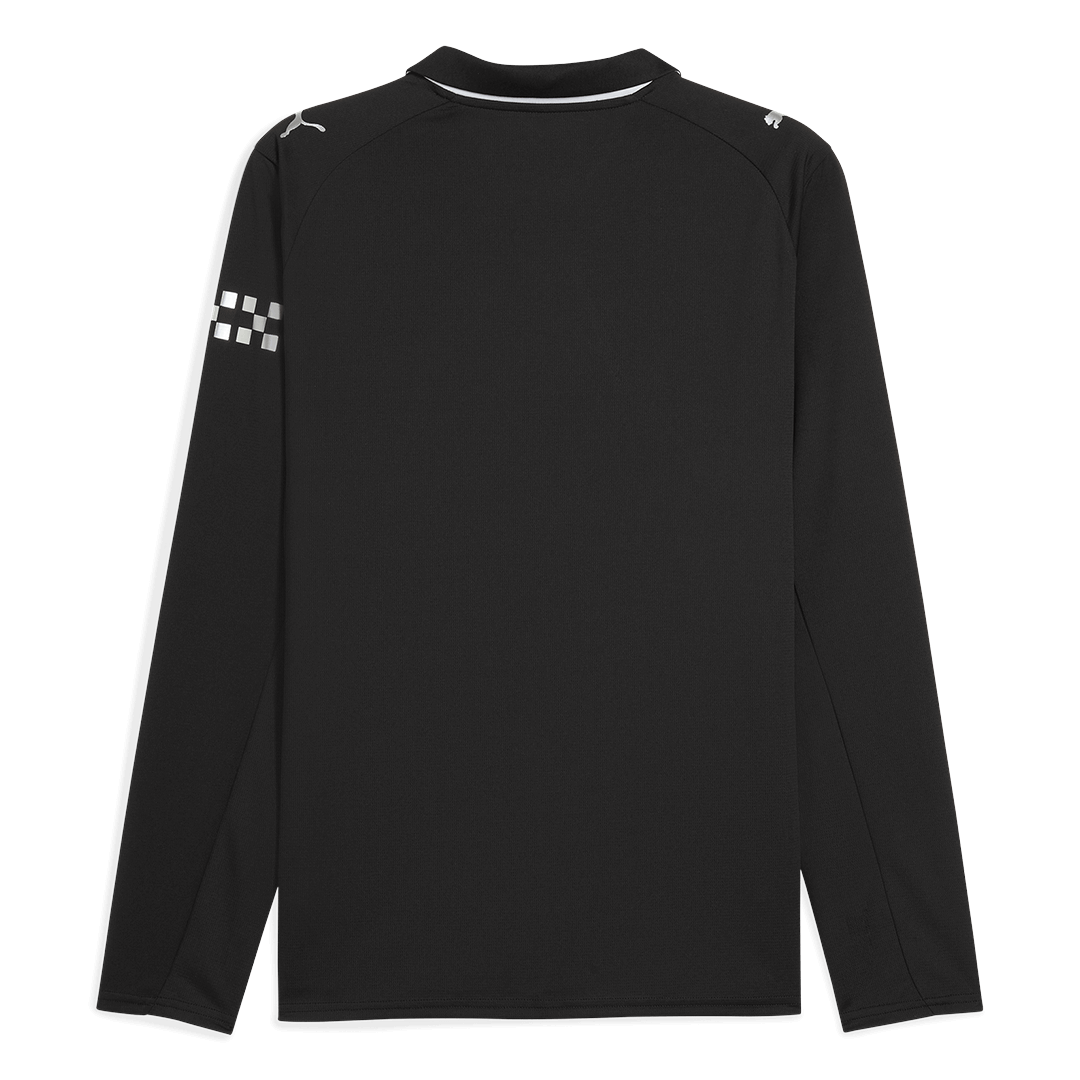 Manchester City Extérieur Maillot Manches Longues 2025/26 Noir