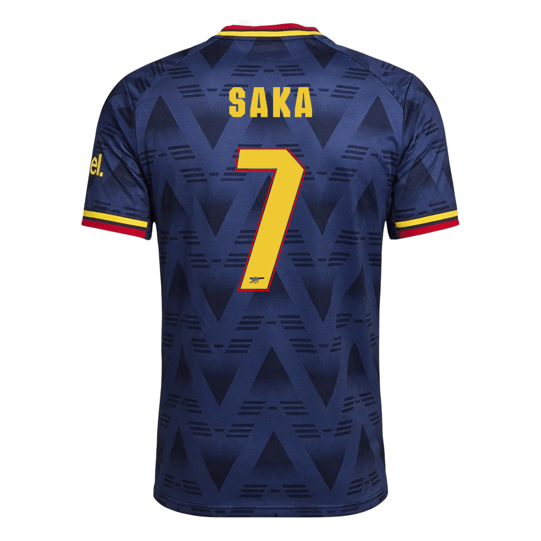 SAKA #7 Arsenal Extérieur Maillot 2026/27 Bleu marine Joueur - UCL