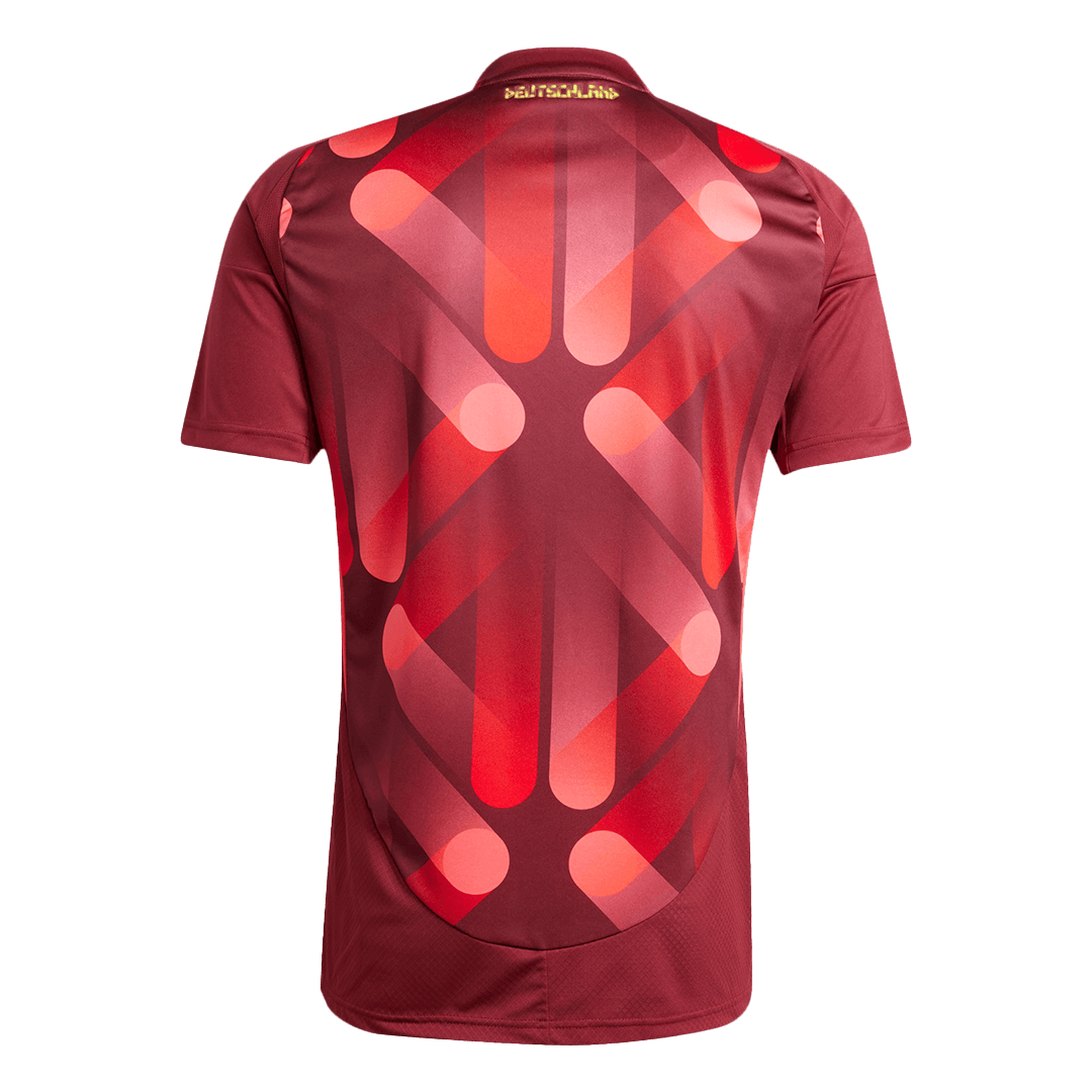 Voetbalshirt Duitsland Uitshirt 2025 - EK Vrouwen Grote Maten