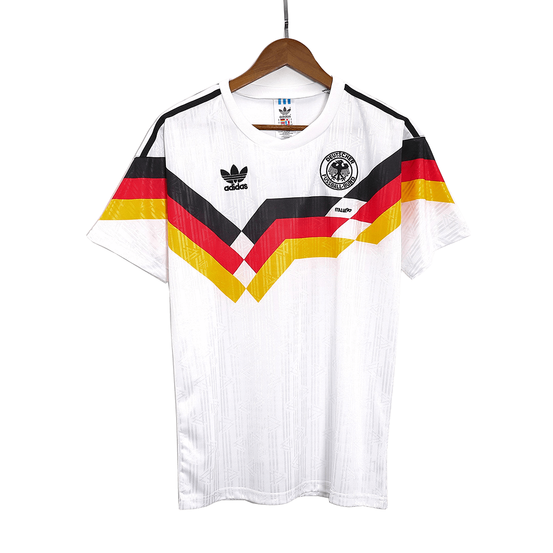Retro Duitsland Thuisshirt 1990