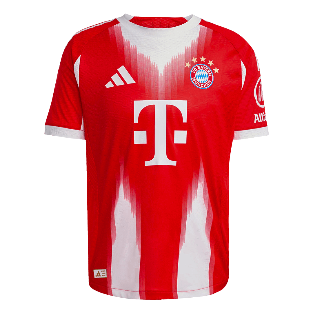 LUIS DÍAZ #14 München Thuisshirt 2025/26 Rood Speler