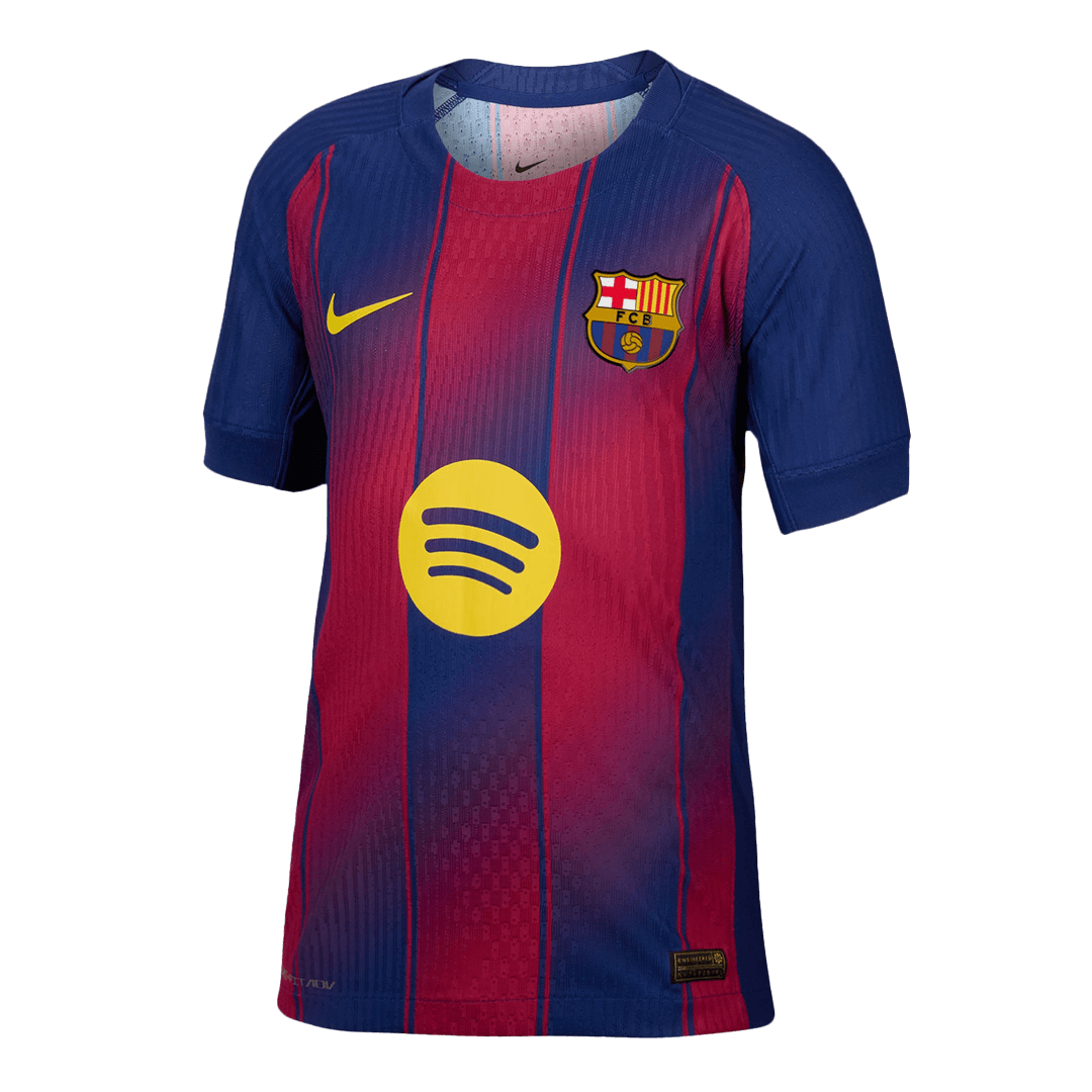 PEDRI #8 Barcelona Thuisshirt 2025/26 Authentiek - UCL