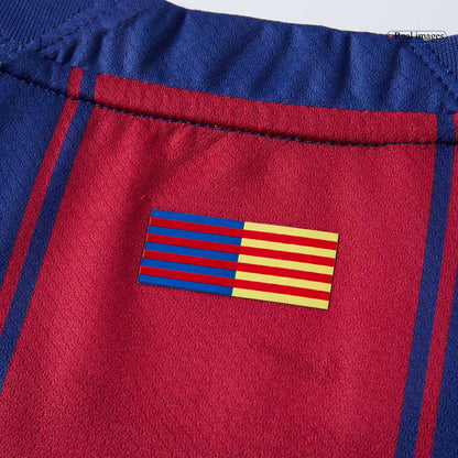 Barcelona Thuisshirt Tenue 2025/26 Rood en Blauw