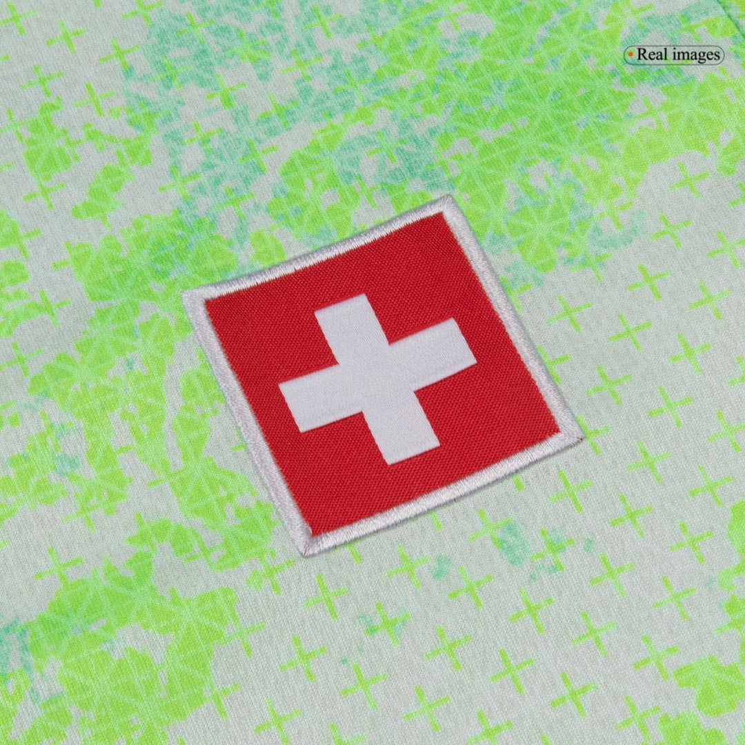 Suisse Extérieur Maillot - Coupe du Monde 2026 Vert Grande Taille