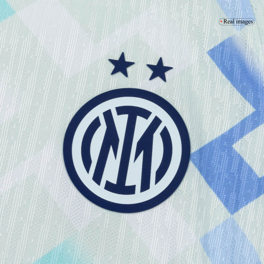 DUMFRIES #2 Inter Milan Extérieur Maillot 2025/26 Bleu Authentique