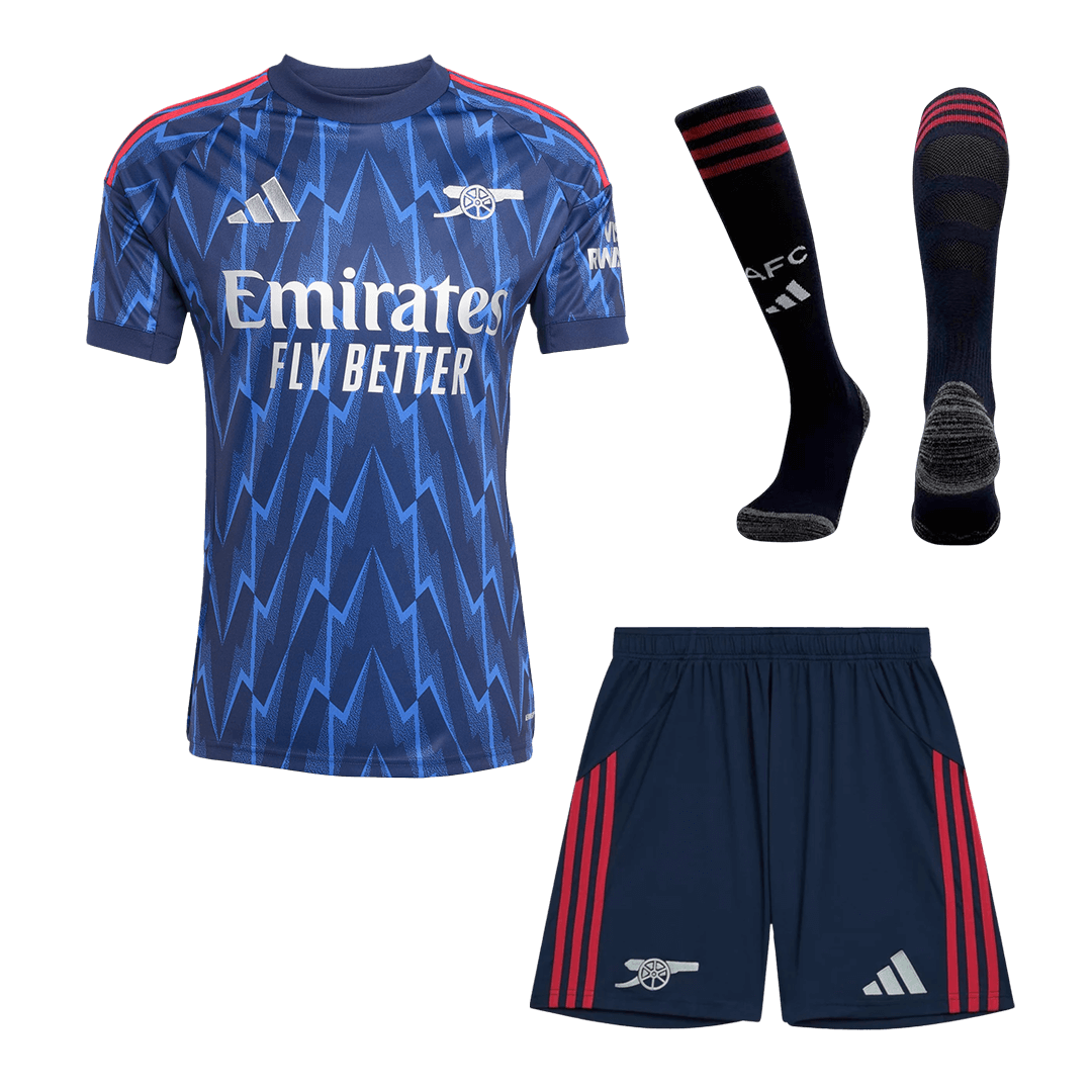 Arsenal Uitshirt 2025/26 Blauw