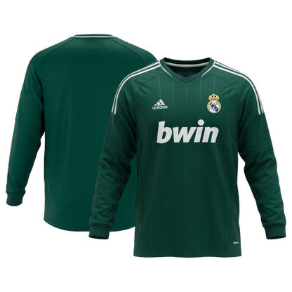 Retro Real Madrid Third Maillot Manches Longues 2012/13 Vert