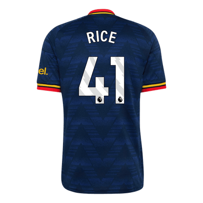 RICE #41 Arsenal Extérieur Maillot 2026/27 Bleu marine
