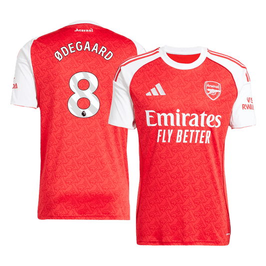 ØDEGAARD #8 Arsenal Domicile Maillot 2025/26