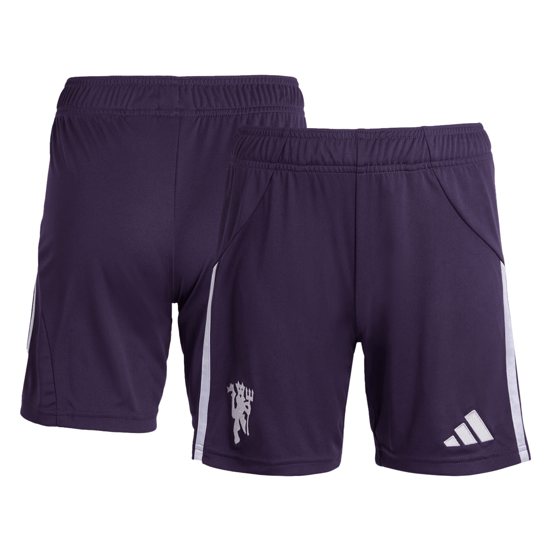 Manchester United Extérieur Short 2025/26 Violet