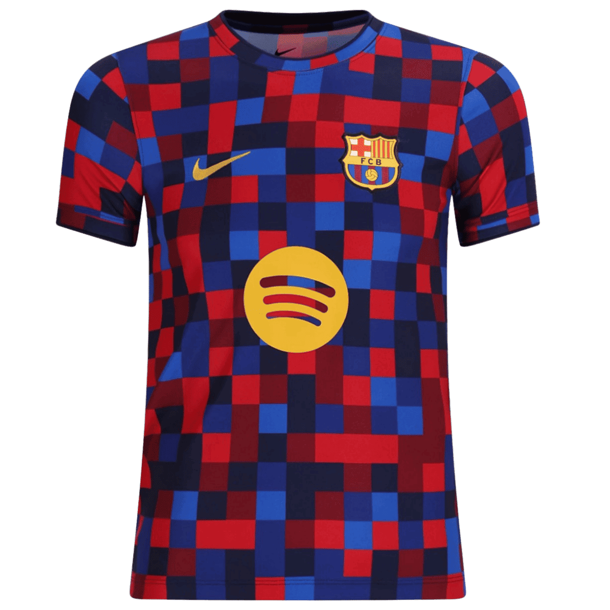 Barcelone Pre-Match Maillot 2026/27 Rouge&Bleu Grande Taille