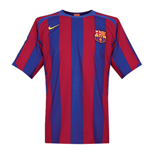 Retro Barcelone Domicile Maillot 2005/06 - UCL