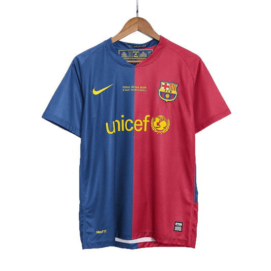 Retro Barcelone Domicile Maillot 2008/09 - UCL Final