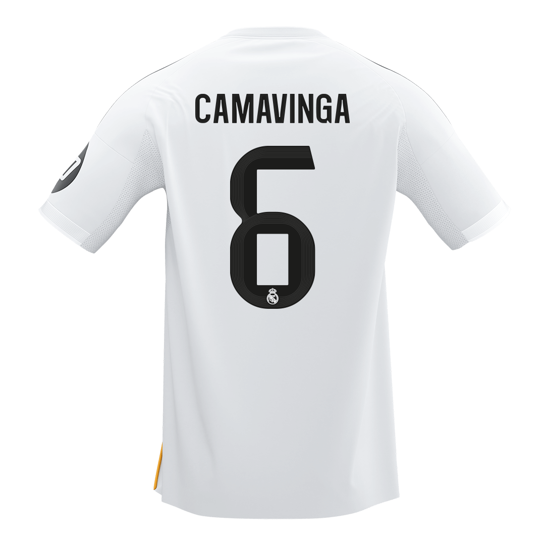 CAMAVINGA #6 Real Madrid Domicile Maillot 2025/26 Blanc - Super