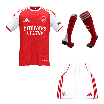 Arsenal Domicile Maillot Kit 2025/26 Rouge - Super