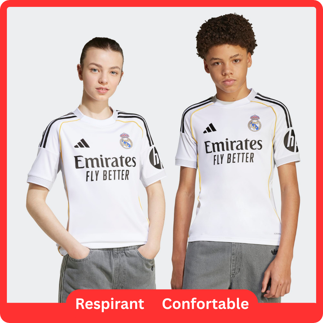 Real Madrid Domicile Maillot Kit 2025/26 Junior