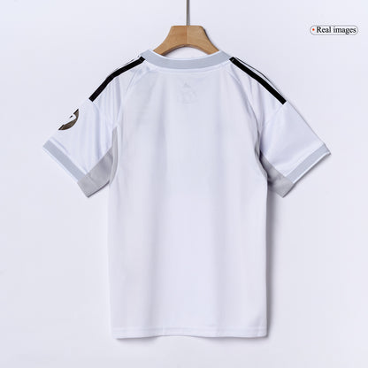 Real Madrid Domicile Maillot Kit 2025/26 Enfant Blanc