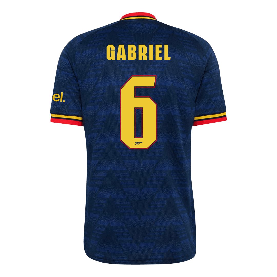 GABRIEL #6 Arsenal Extérieur Maillot 2026/27 Bleu marine - UCL