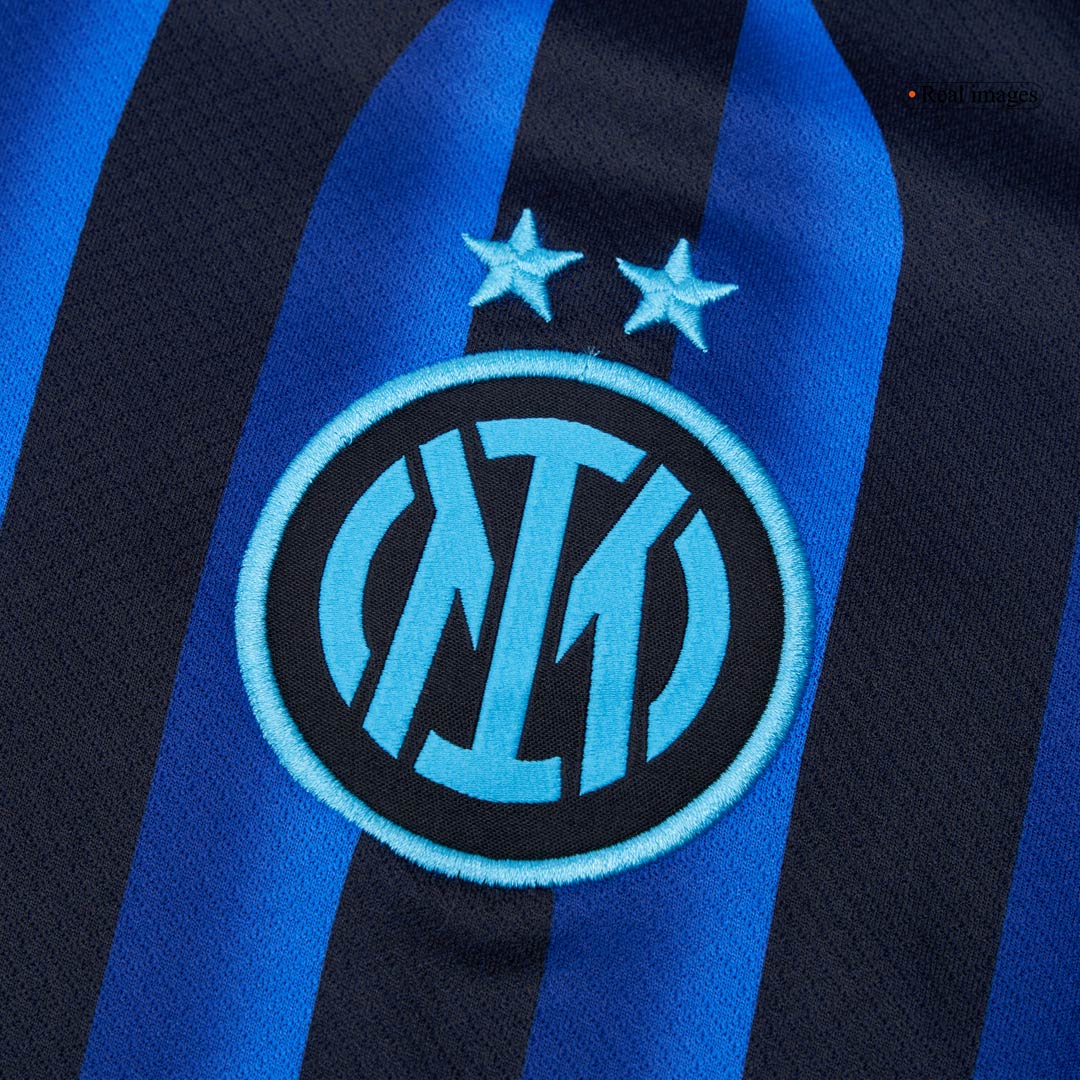 DUMFRIES #2 Inter Milan Domicile Maillot 2025/26 Blue&Black