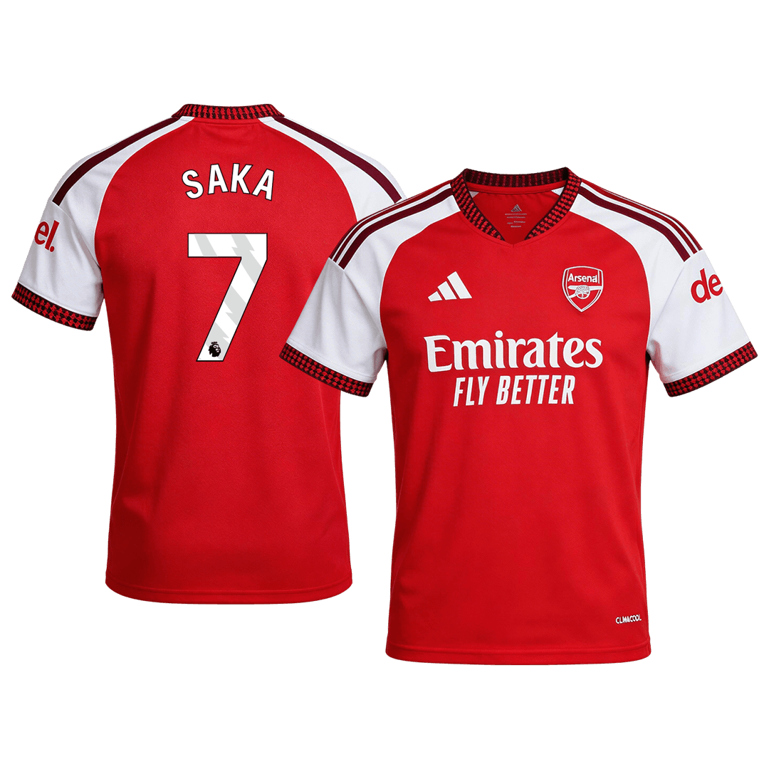 SAKA #7 Arsenal Domicile Maillot 2026/27 Rouge