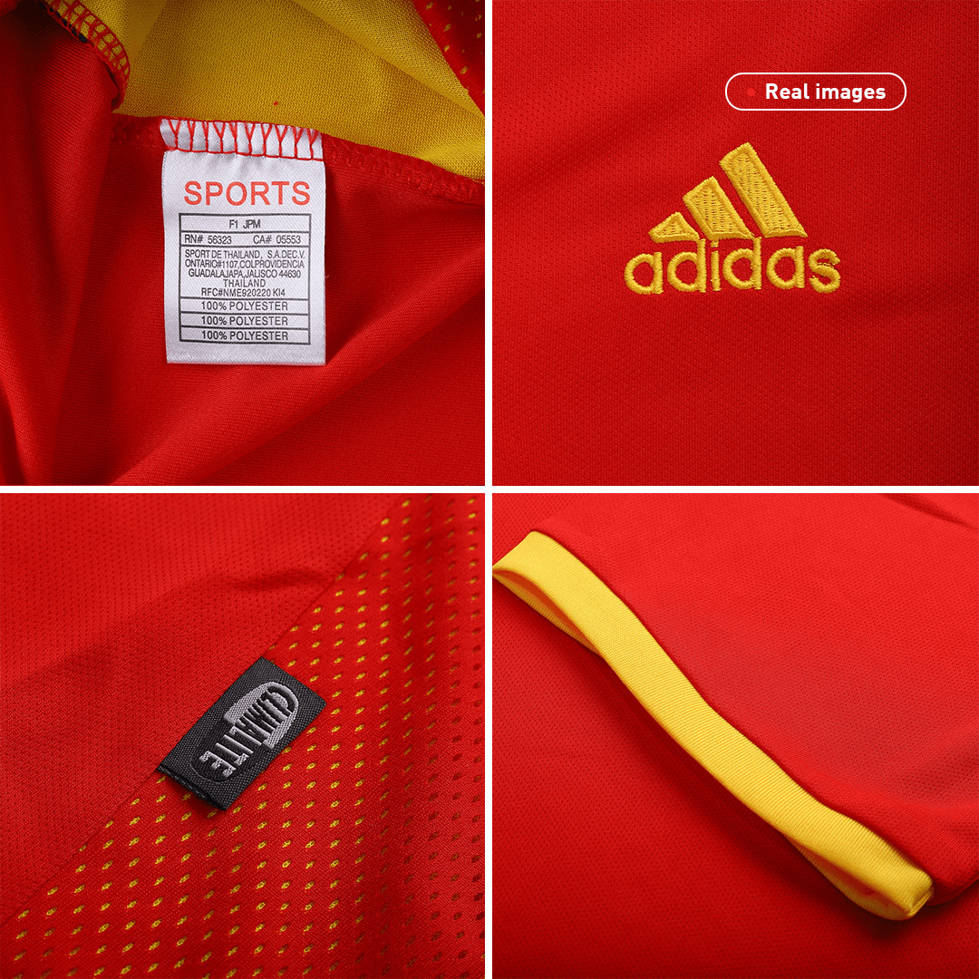 Retro Espagne Domicile Maillot 2002
