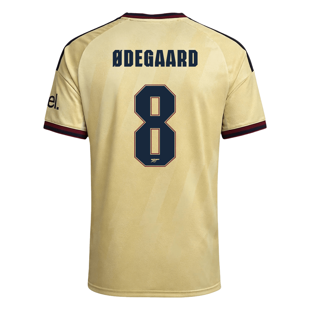 ØDEGAARD #8 Arsenal Third Maillot 2026/27 Jaune Joueur - UCL