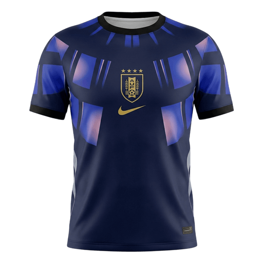 Uruguay Extérieur Maillot - Coupe du Monde 2026 Bleu marine