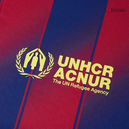 ROONY #28 Barcelona Thuisshirt 2025/26 Rood en Blauw - Super