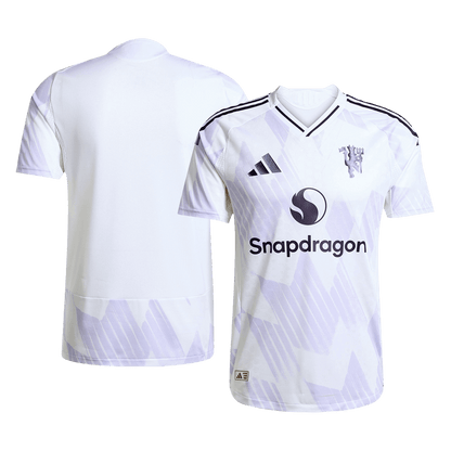 Manchester United Extérieur Maillot 2025/26 Authentique