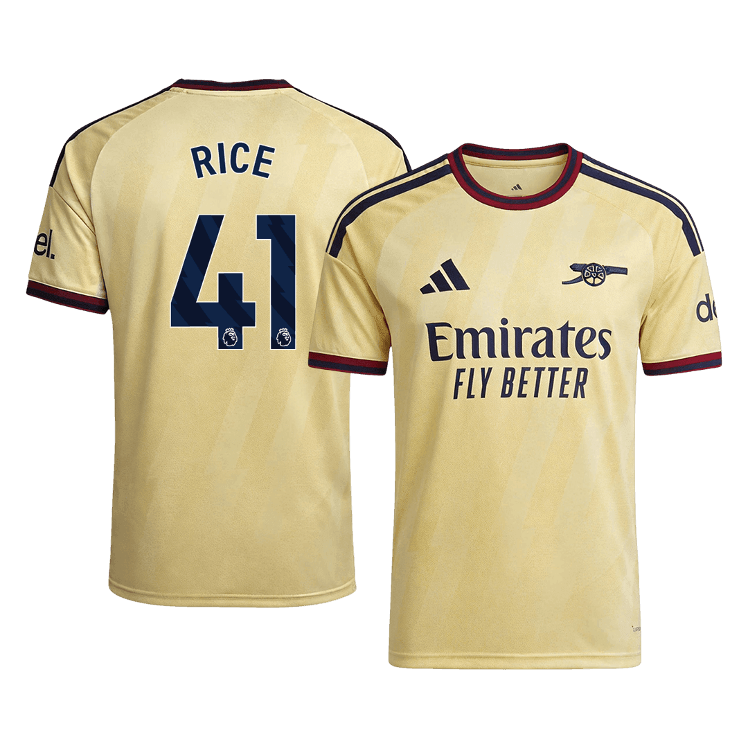RICE #41 Arsenal Third Maillot 2026/27 Jaune Joueur