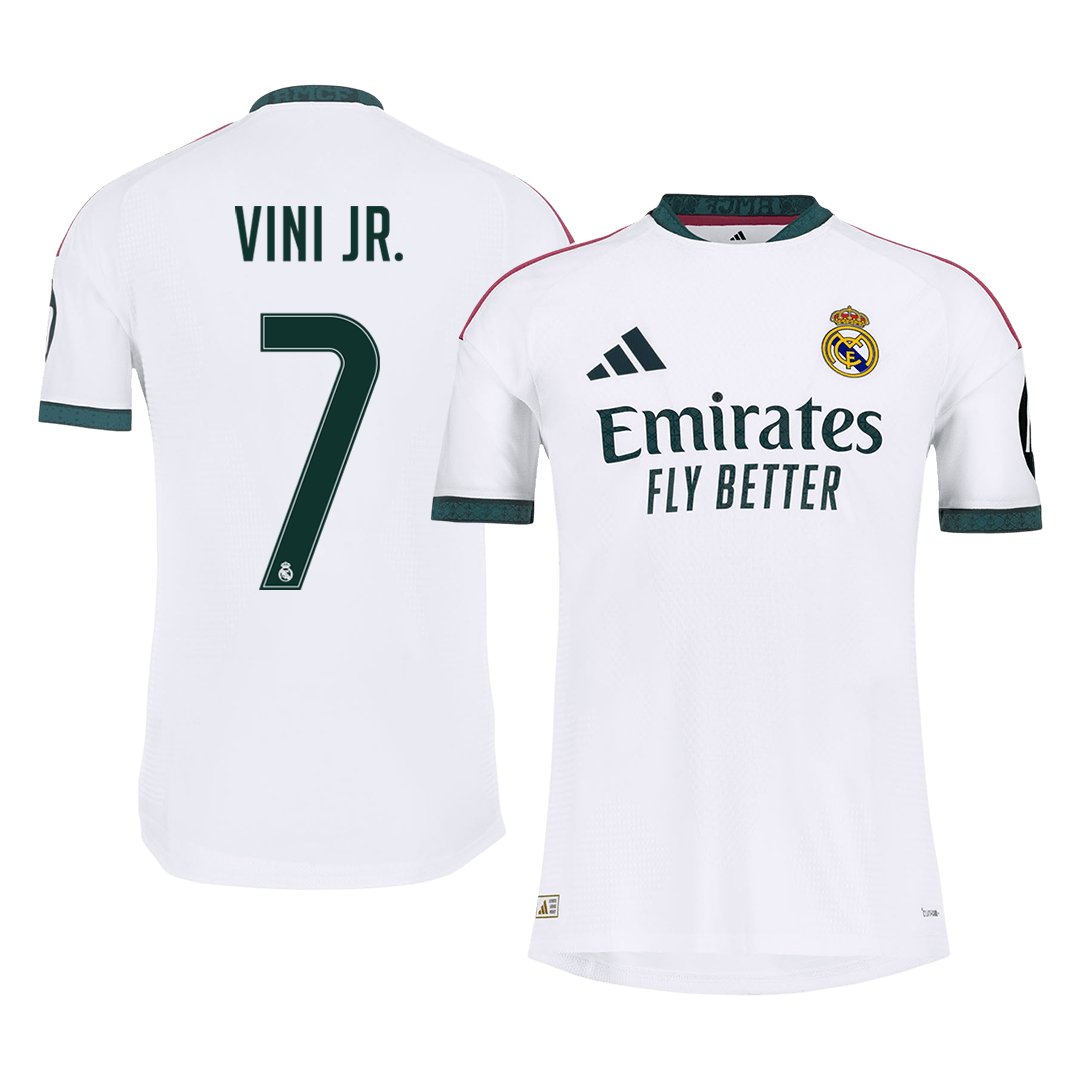 VINI JR. #7 Real Madrid Domicile Maillot 2026/27 Blanc Joueur