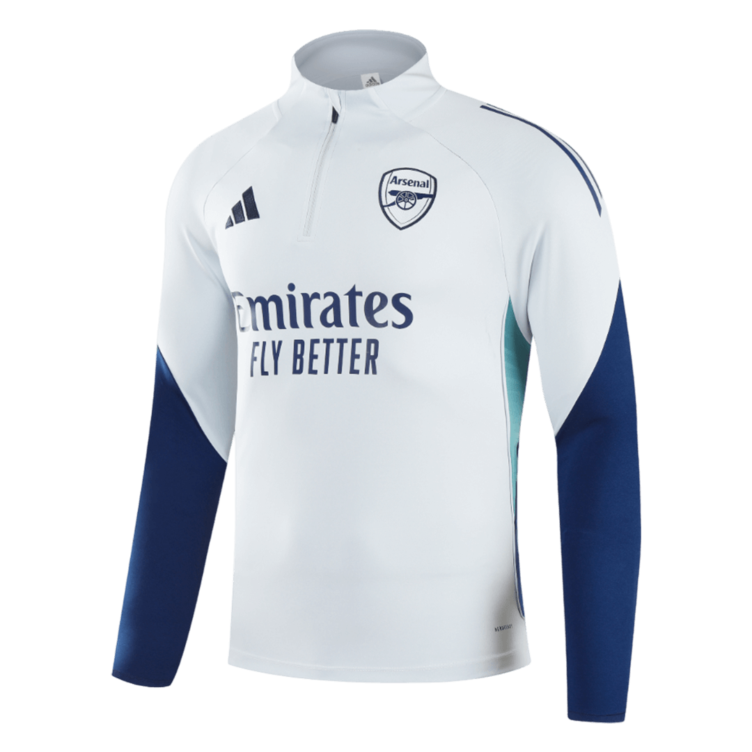 Arsenal Sweatshirt Kit 2025/26 Junior Blanc
