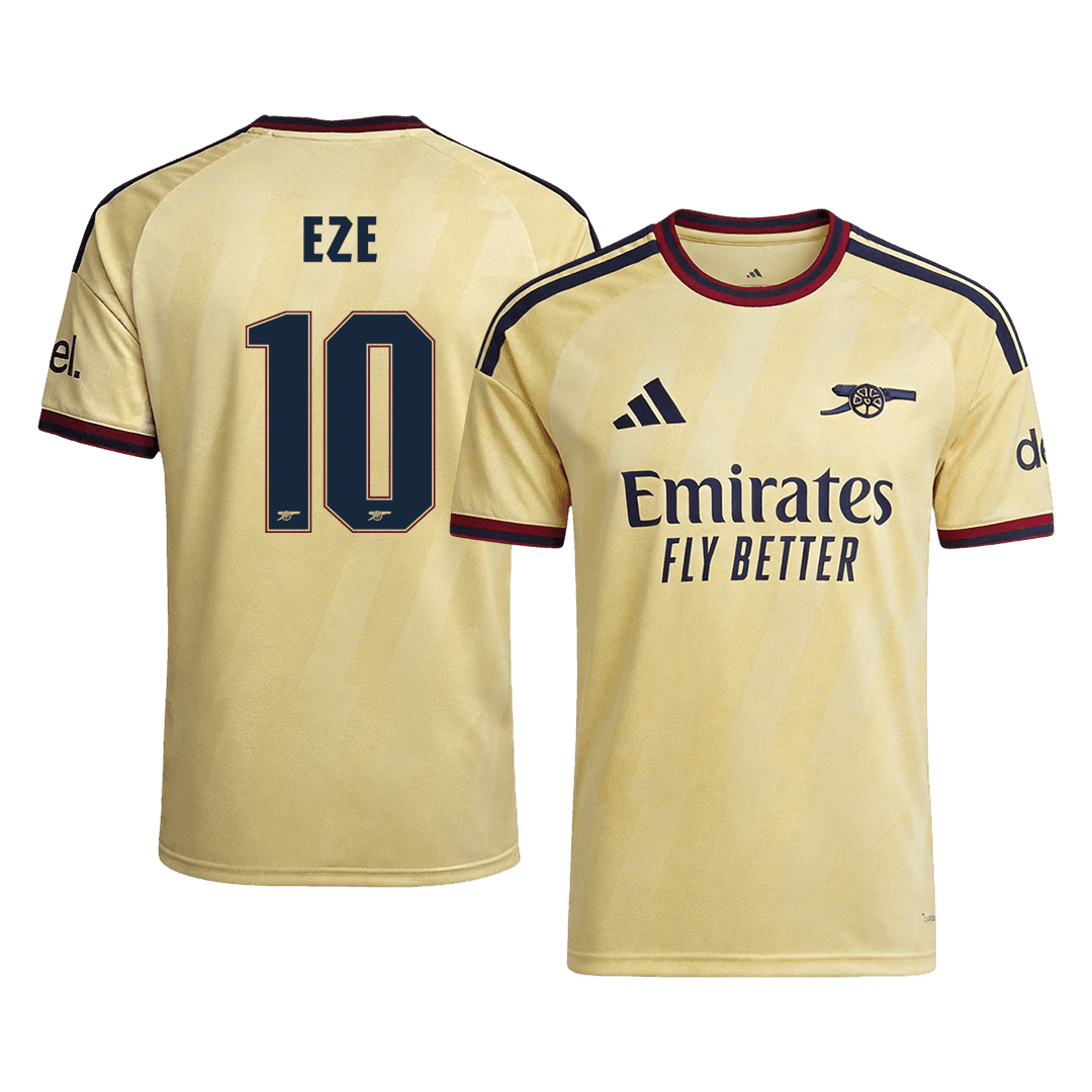 EZE #10 Arsenal Third Maillot 2026/27 Jaune Joueur - UCL