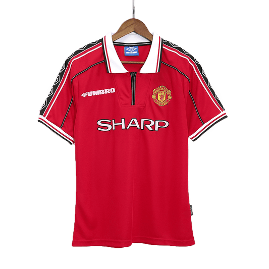 Retro Manchester United Domicile Maillot 98/00