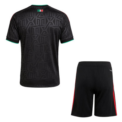 Mexico Derde Thuisshirt Kit - WK 2026 Zwart