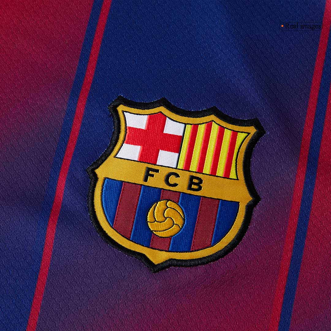 ROONY #28 Barcelona Thuisshirt 2025/26 Rood en Blauw - Super