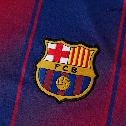 ROONY #28 Barcelona Thuisshirt 2025/26 Rood en Blauw - Super