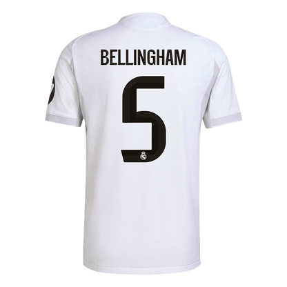 BELLINGHAM #5 Real Madrid Domicile Maillot 2025/26 Authentique