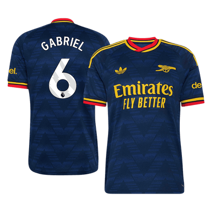 GABRIEL #6 Arsenal Extérieur Maillot 2026/27 Bleu marine